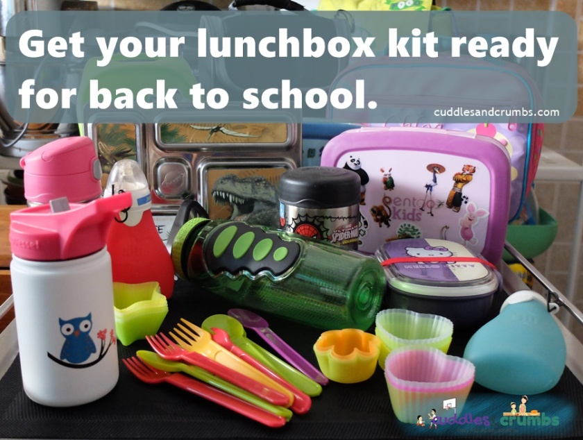 bento lunch box tools back to school